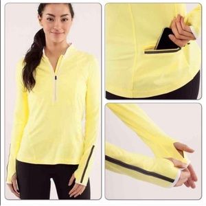 Lululemon rise and shine mellow yellow